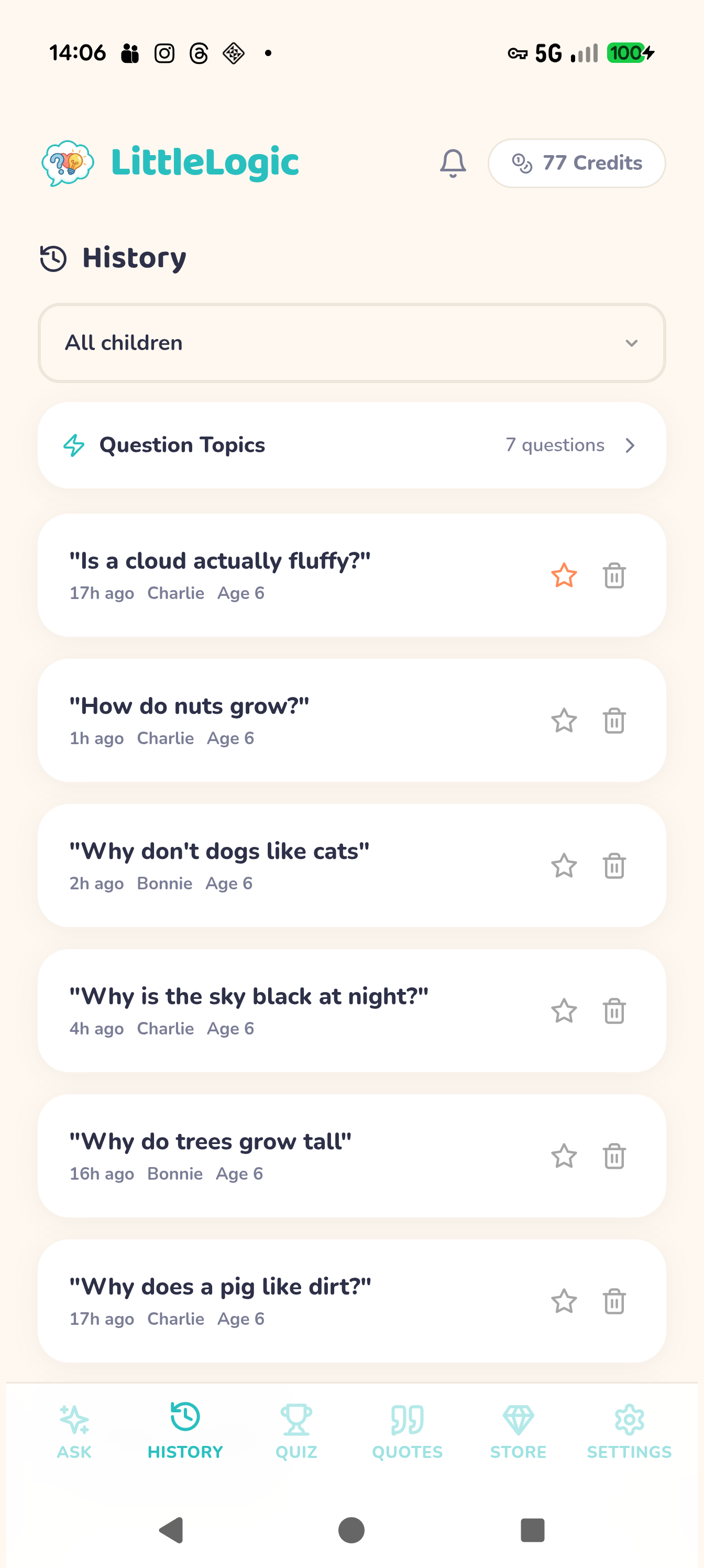 Save funny quotes
